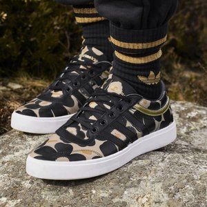 Adidas Bryony Marimekko Women’s Athletic Sneaker Black Trainers Tennis Shoe #264
